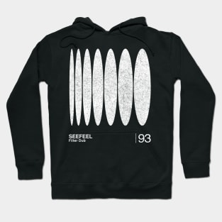 Seefeel / Minimalist Graphic Artwork Fan Design Hoodie